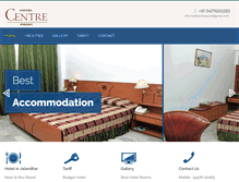 Tablet Screenshot of hotelcentrepointjalandhar.com